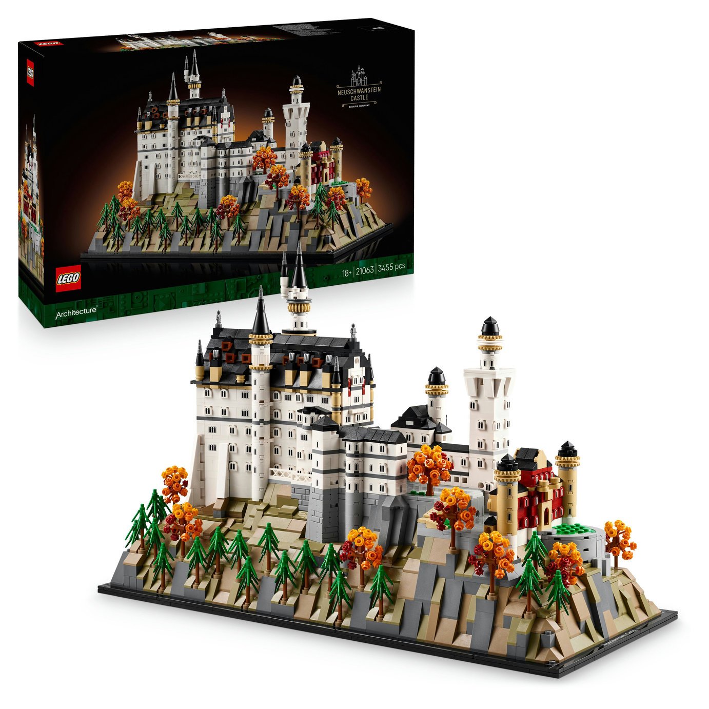 LEGO Architecture Neuschwanstein Castle Set for Adults 21063