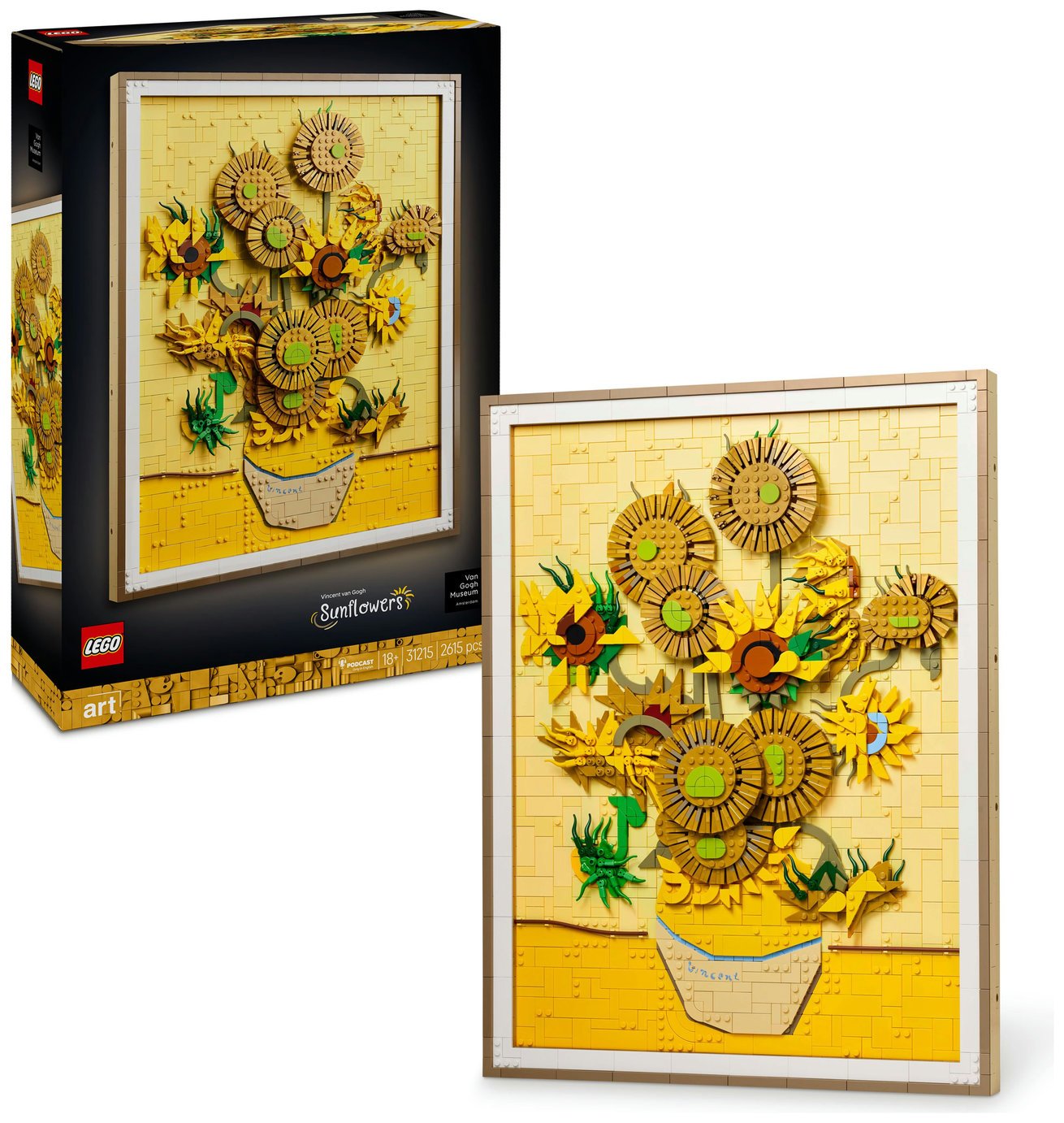 LEGO ART Vincent van Gogh - Sunflowers Building Set 31215