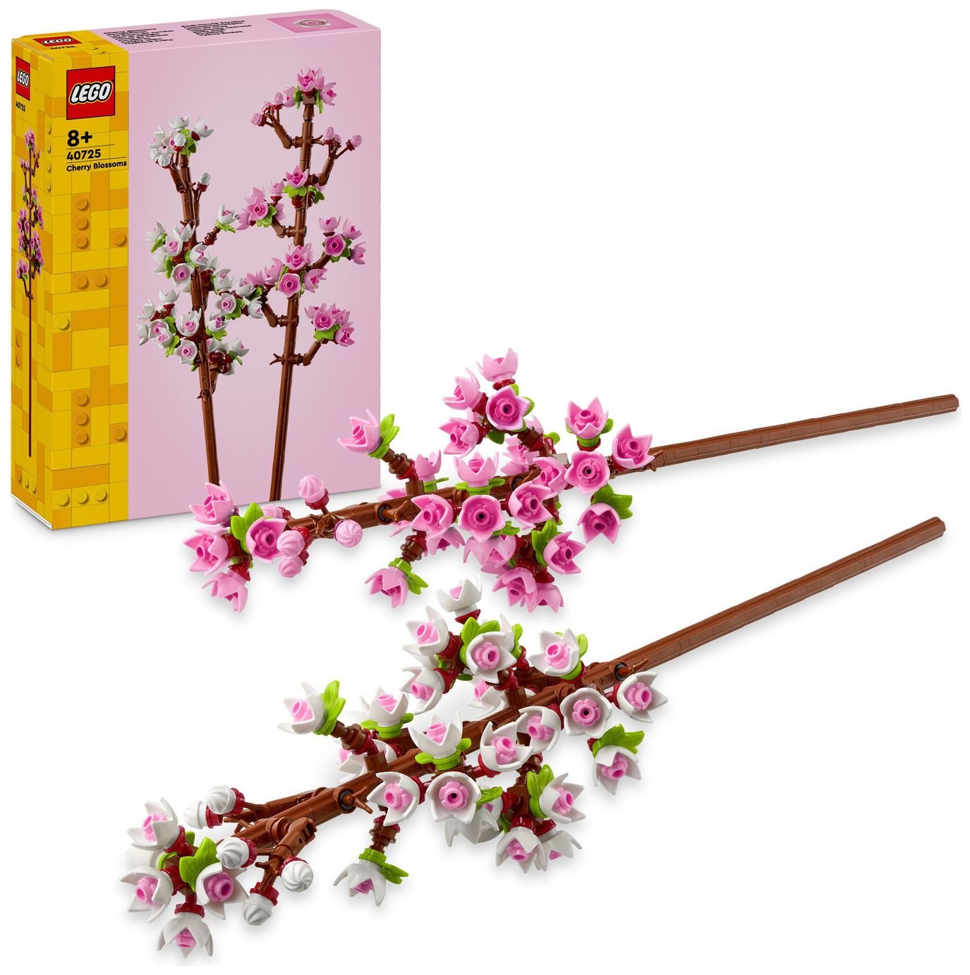LEGO Creator Cherry Blossoms Flowers Decor Set 40725