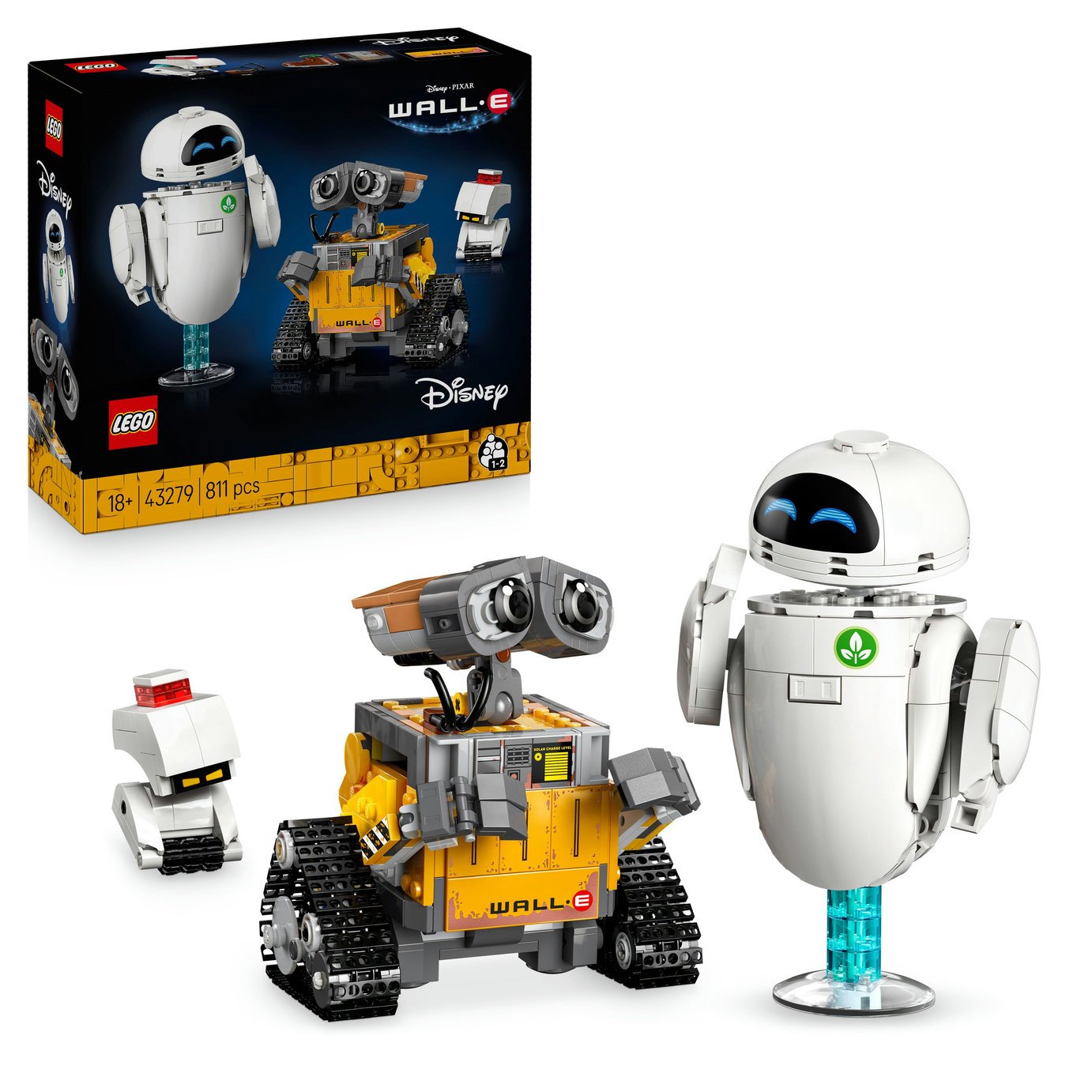 LEGO Disney Pixar WALL-E and EVE Set 43279 PREORDER