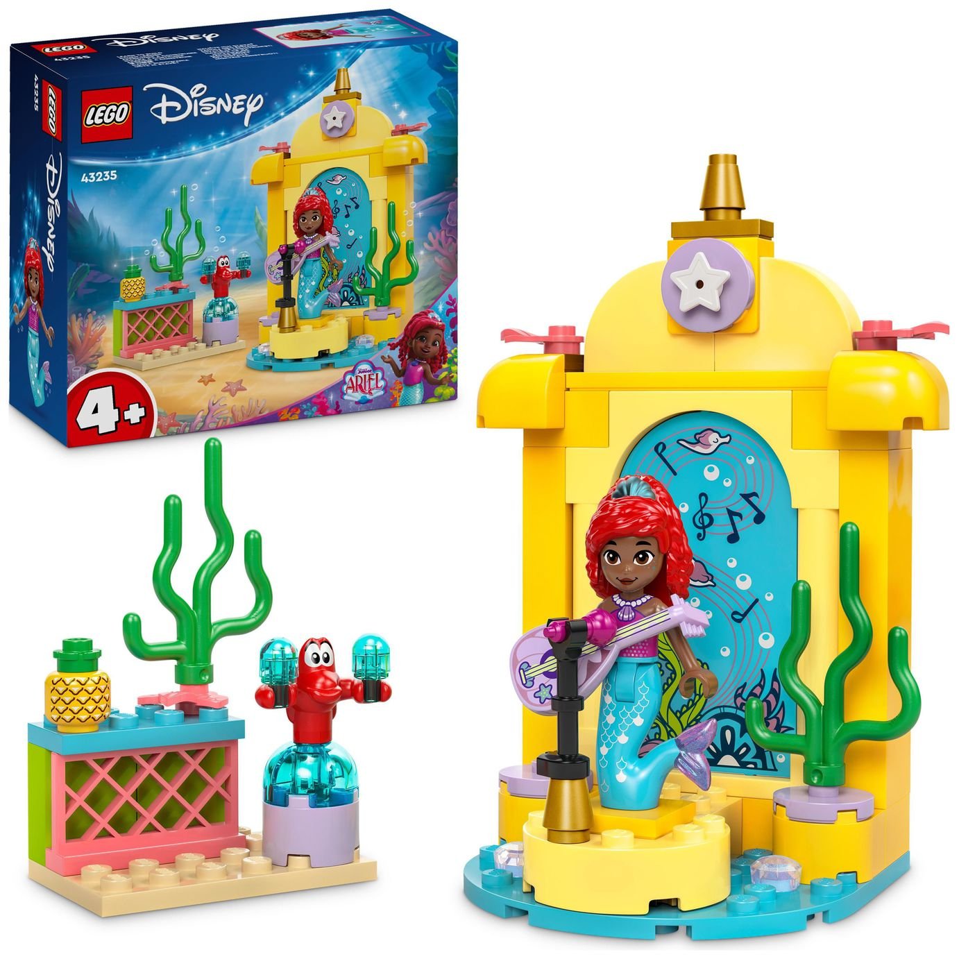 LEGO Disney Princess Ariel's Music Stage 4+ Set 43235