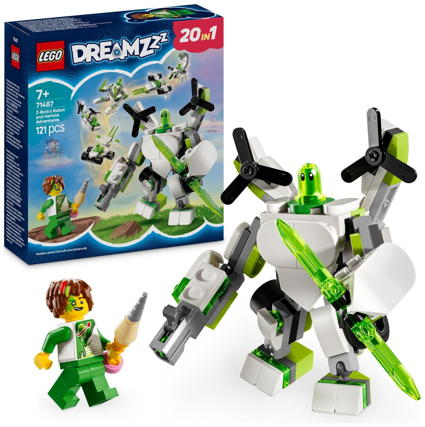 LEGO DREAMZzz Z-Blob's Robot and Vehicle Adventures 71487