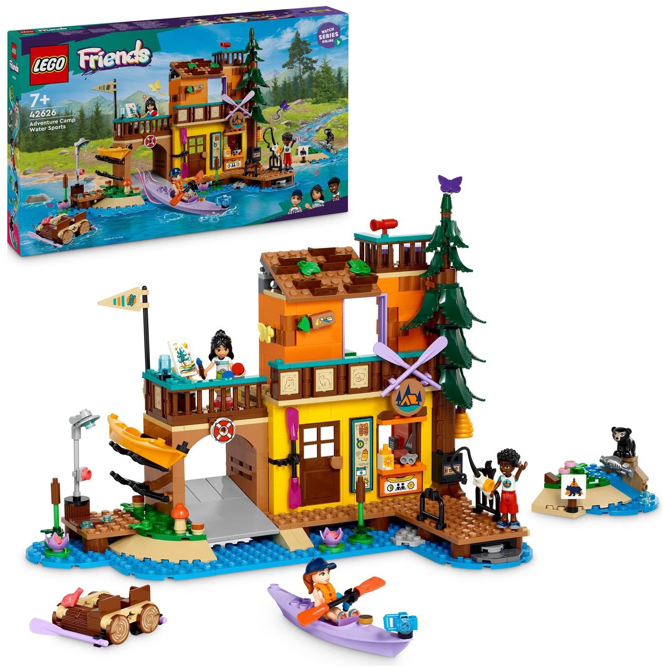 LEGO Friends Adventure Camp Water Sports Toy Set 42626