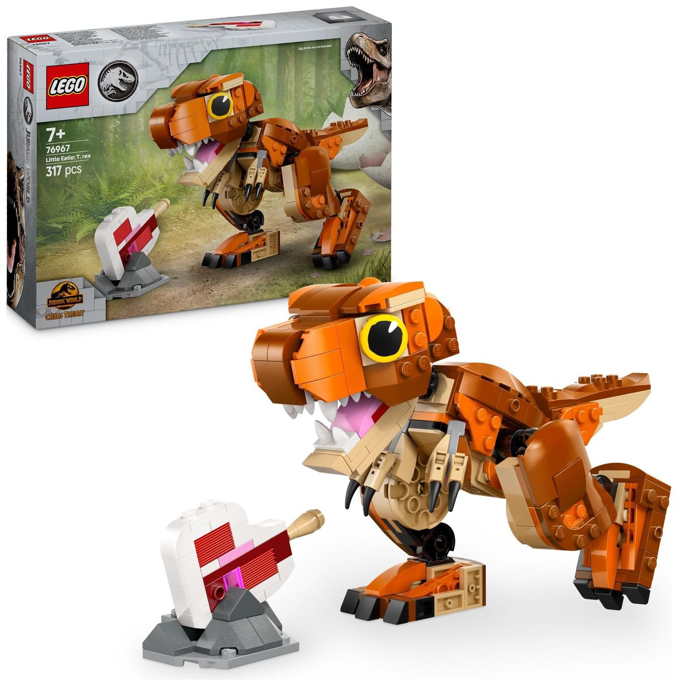 LEGO Jurassic World Little Eatie: T. rex Dinosaur Toy 76967