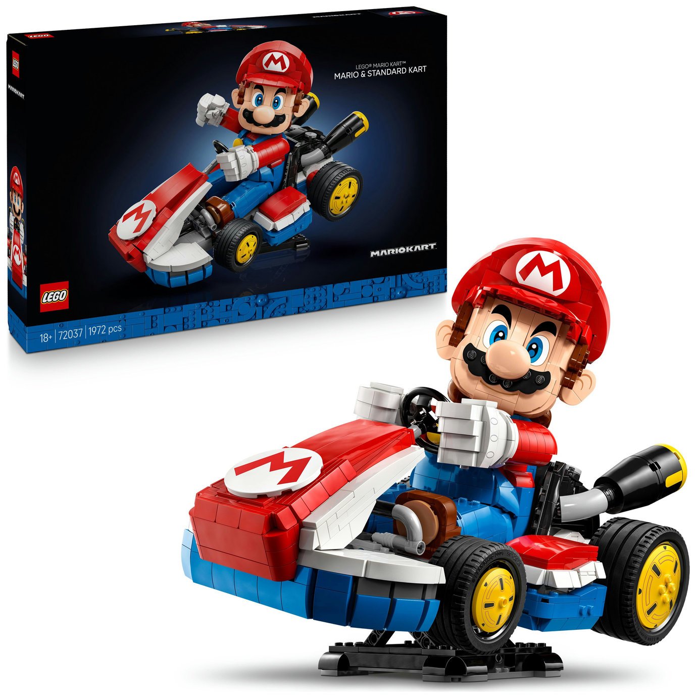 LEGO Mario Kart - Mario & Standard Kart Building Set 72037