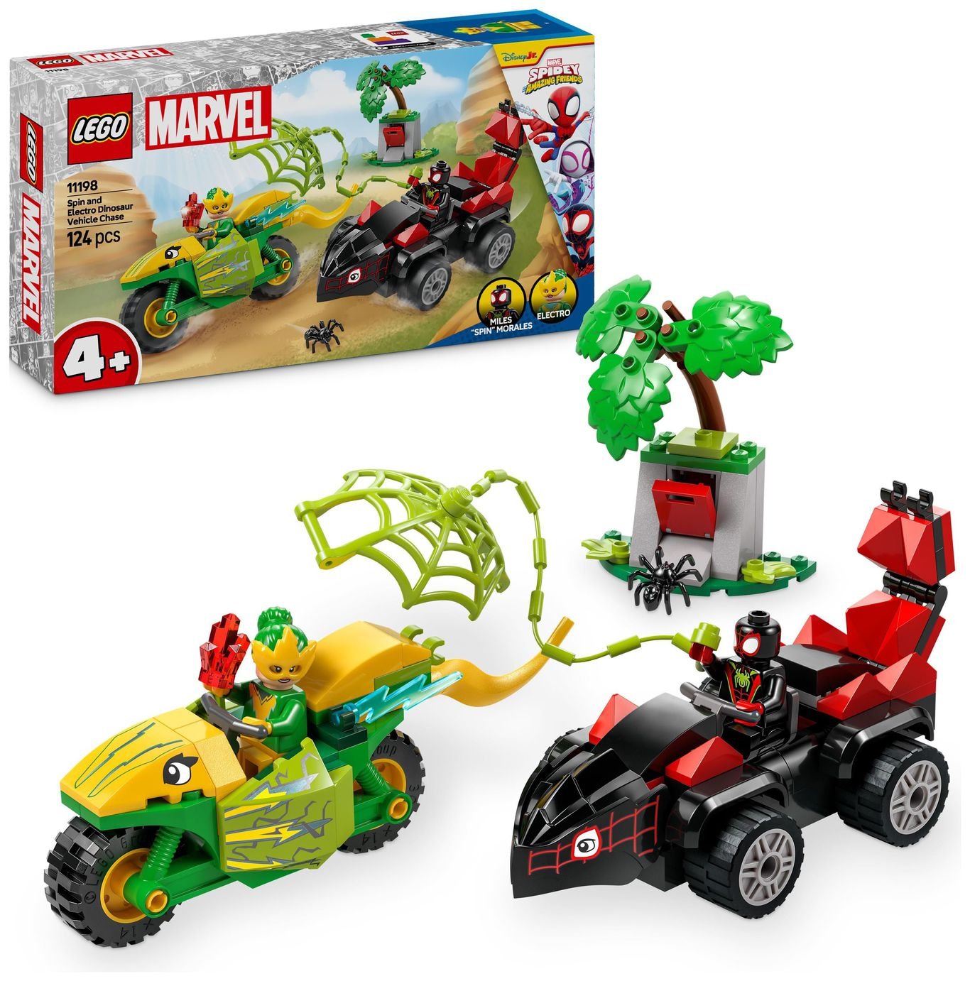 LEGO Marvel Spidey & His Amazing Friends Vehicle Chase 11198