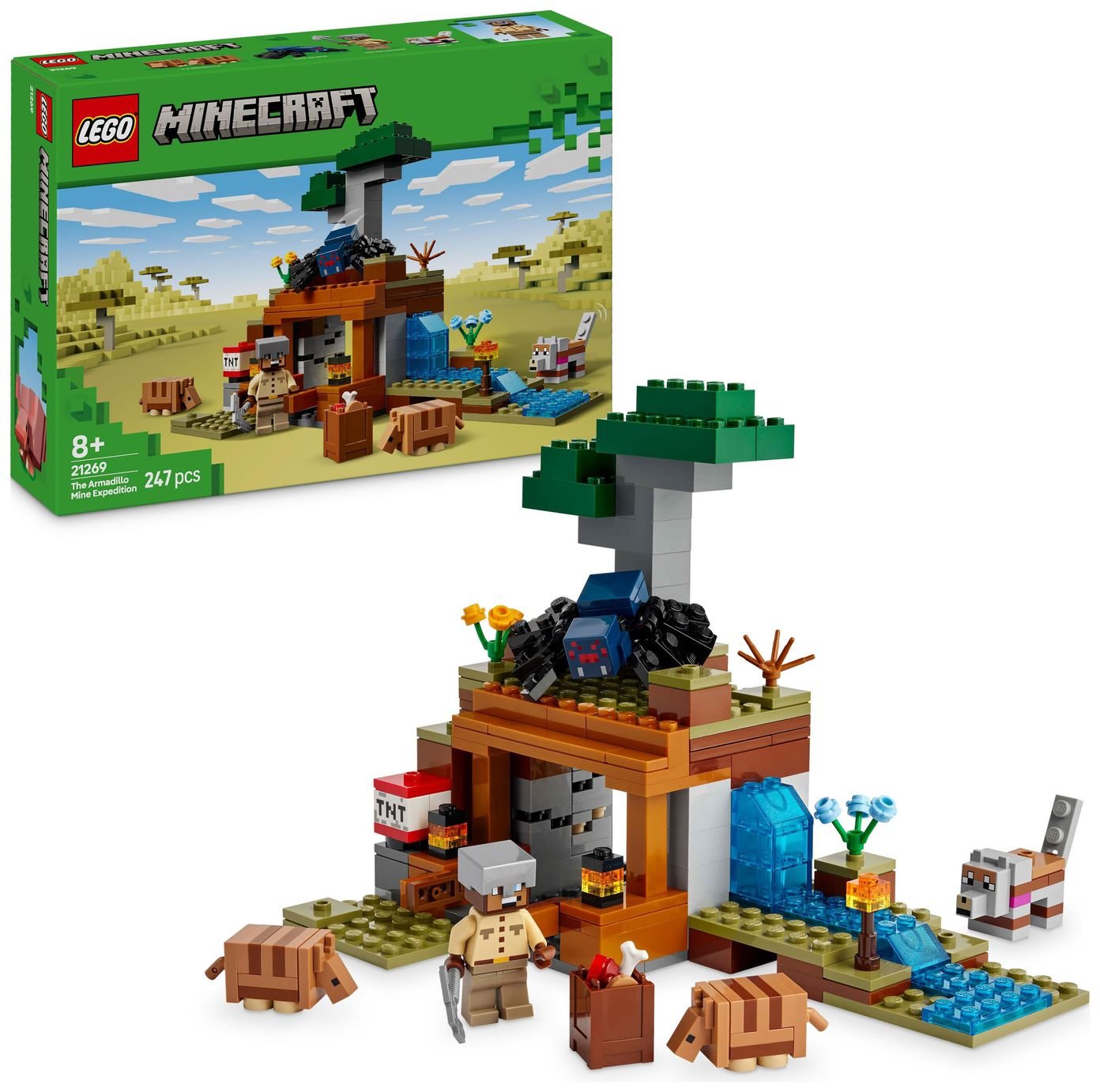 LEGO Minecraft The Armadillo Mine Expedition Toy Set 21269