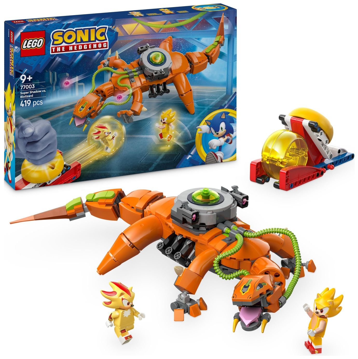 LEGO Sonic the Hedgehog Super Shadow vs. Biolizard Set 77003