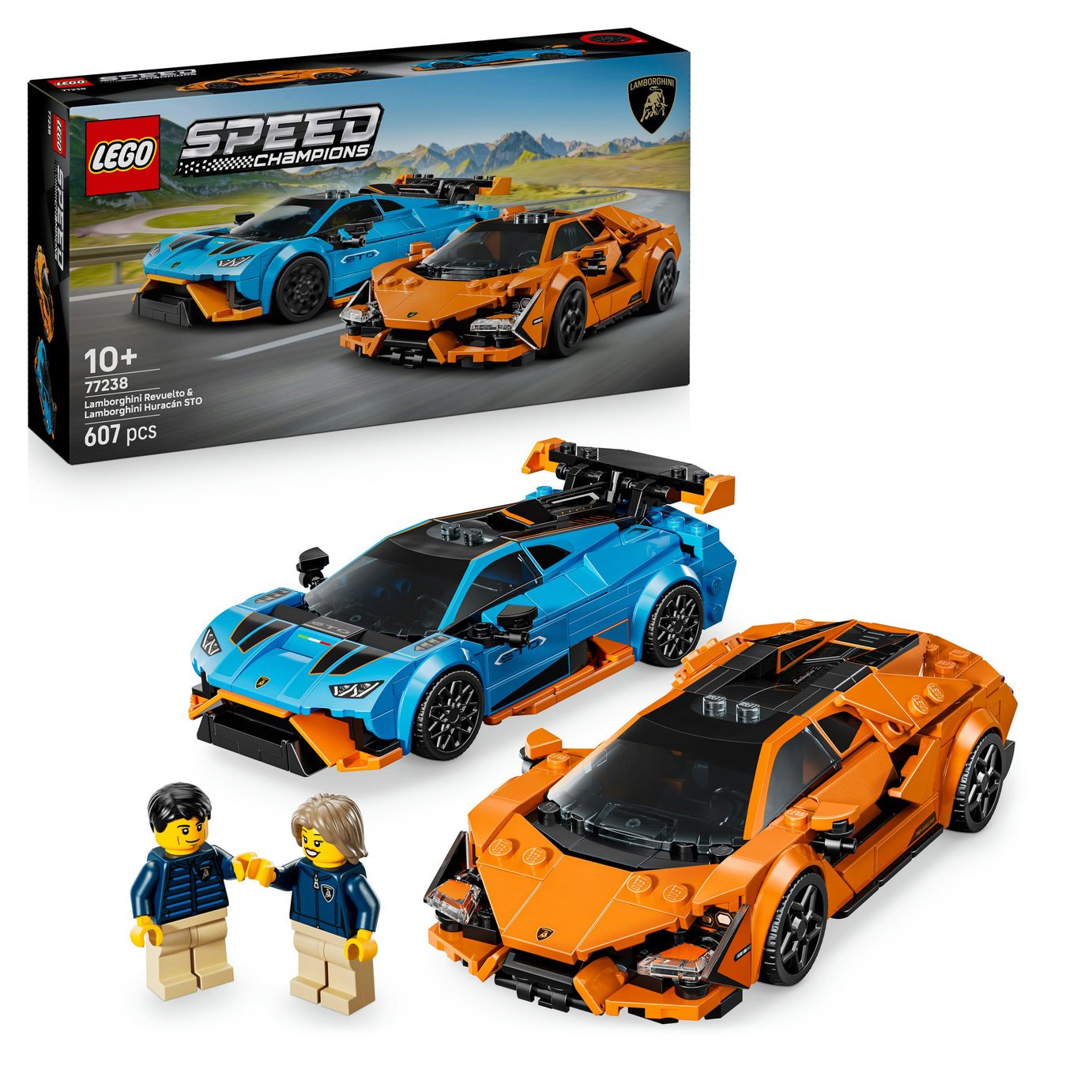 LEGO Speed Champions Lamborghini Revuelto, Huracán STO 77238