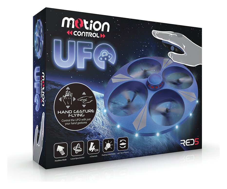 Menkind RED5 Motion UFO Quadcopter