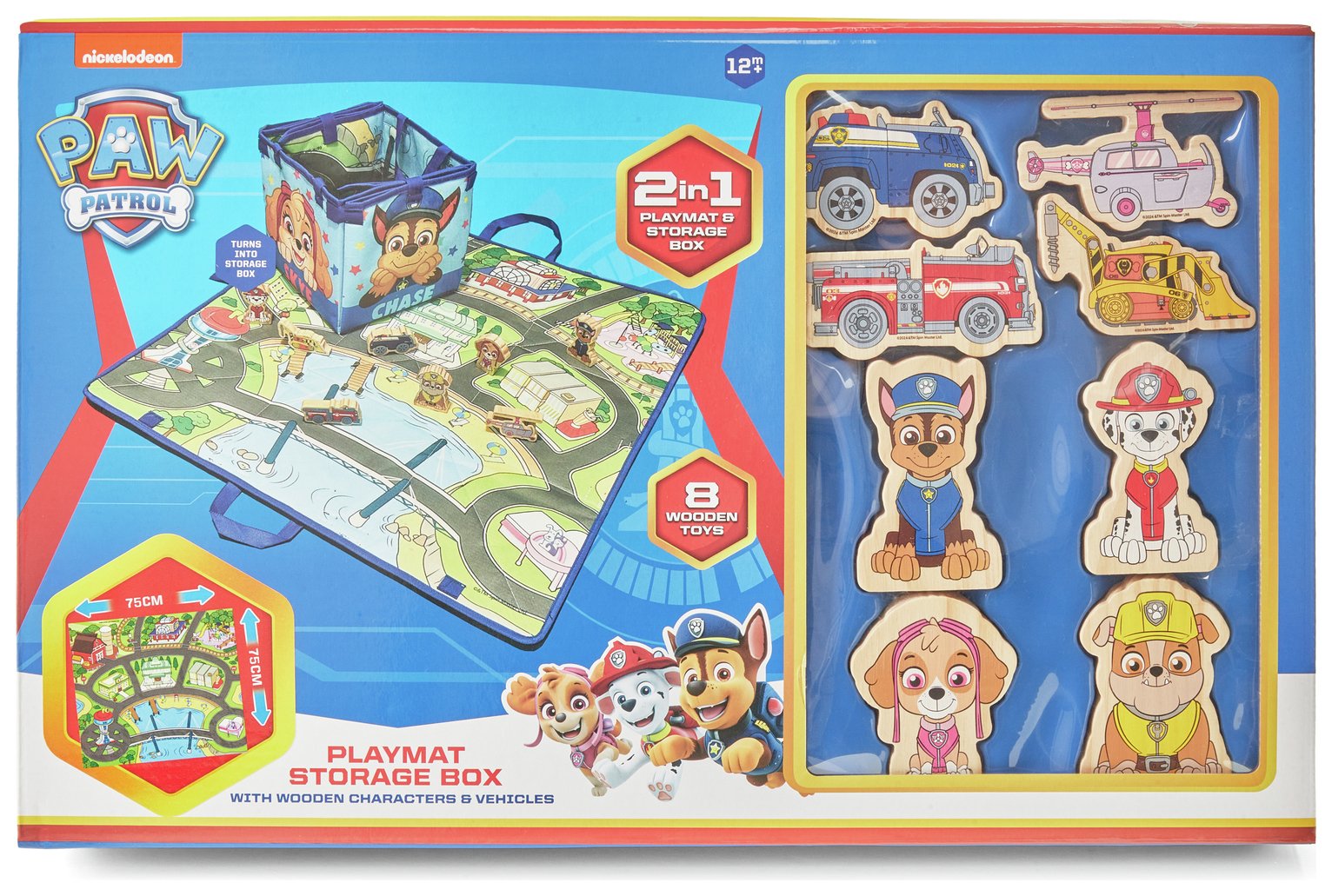 PAW Patrol 2 in 1 playmat