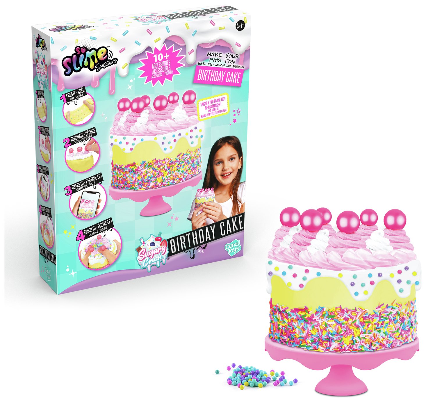So Slime Sugary Crush Cake