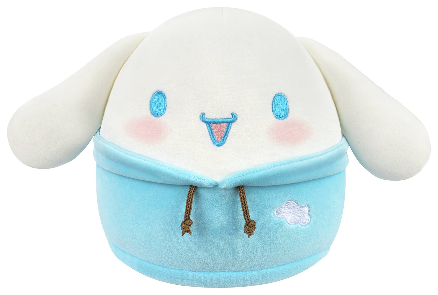 "Squishmallows Original Sanrio 8"" Dabodabo Hoodie Cinnamoroll"