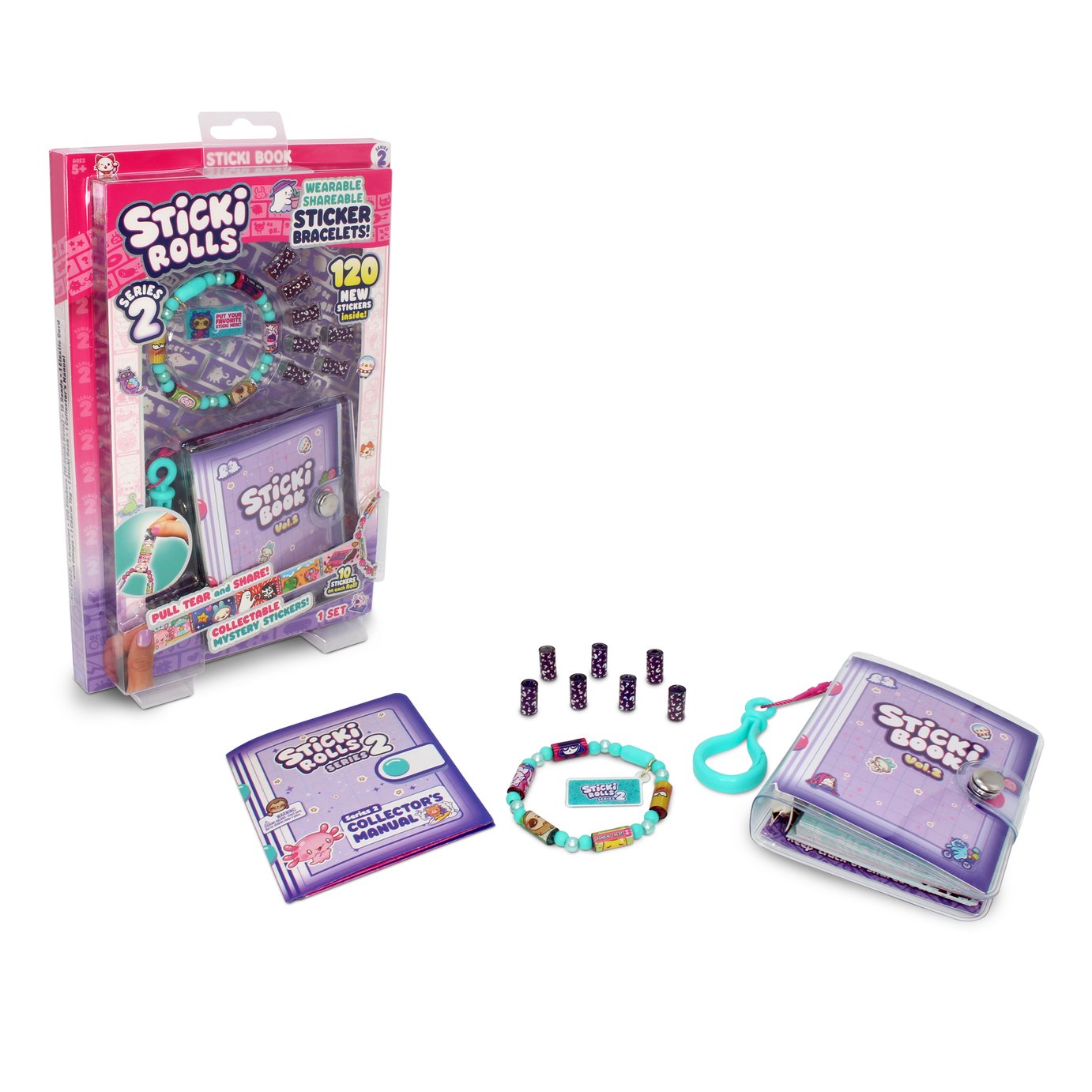 Sticki Rolls Sticki Book Pack S2
