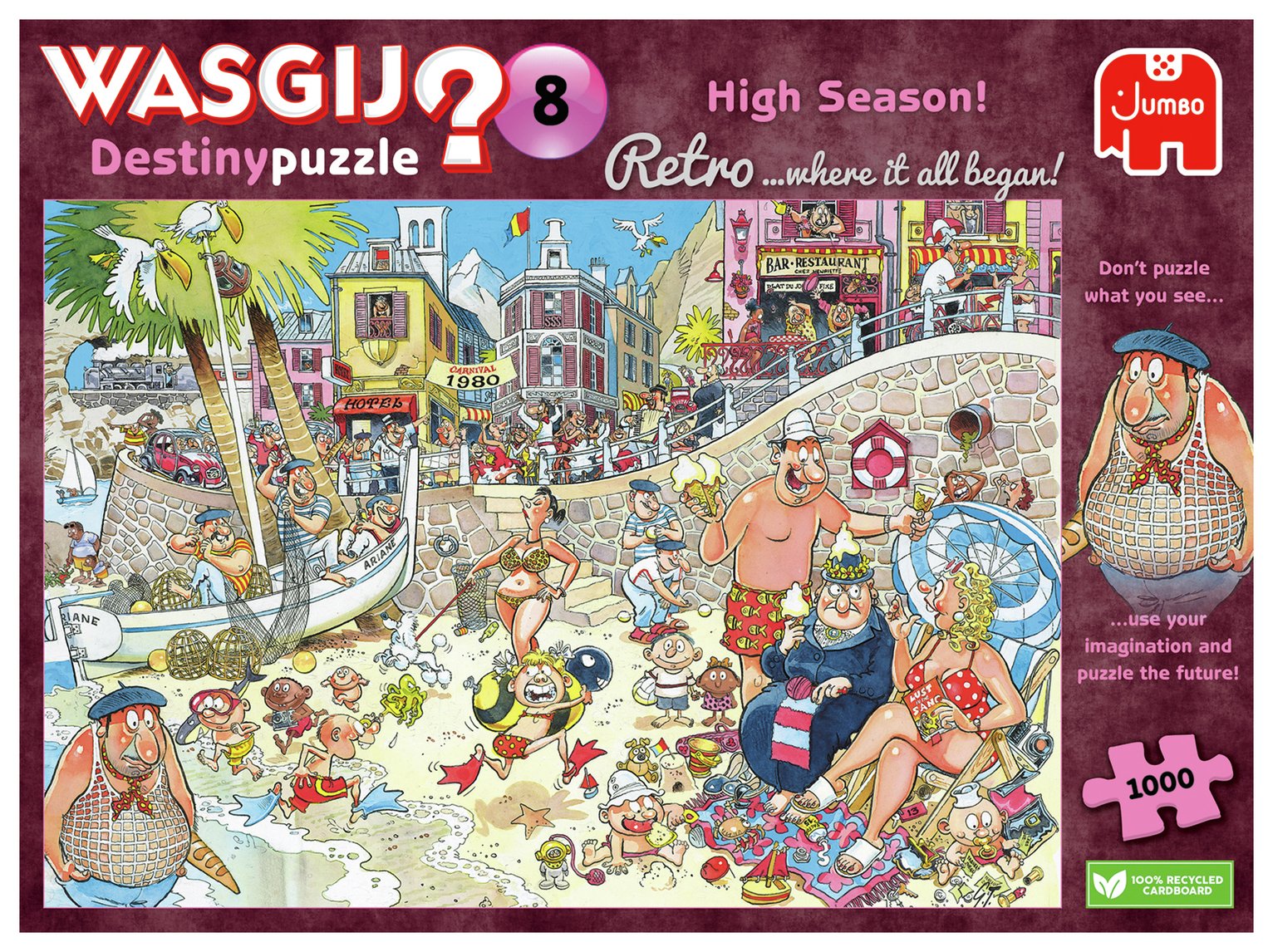 Wasgij Destiny 8 High Season 1000 Piece Jigsaw Puzzle