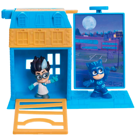 Pyjama Heroes Trap & Escape Play Set - Catboy & Romeo