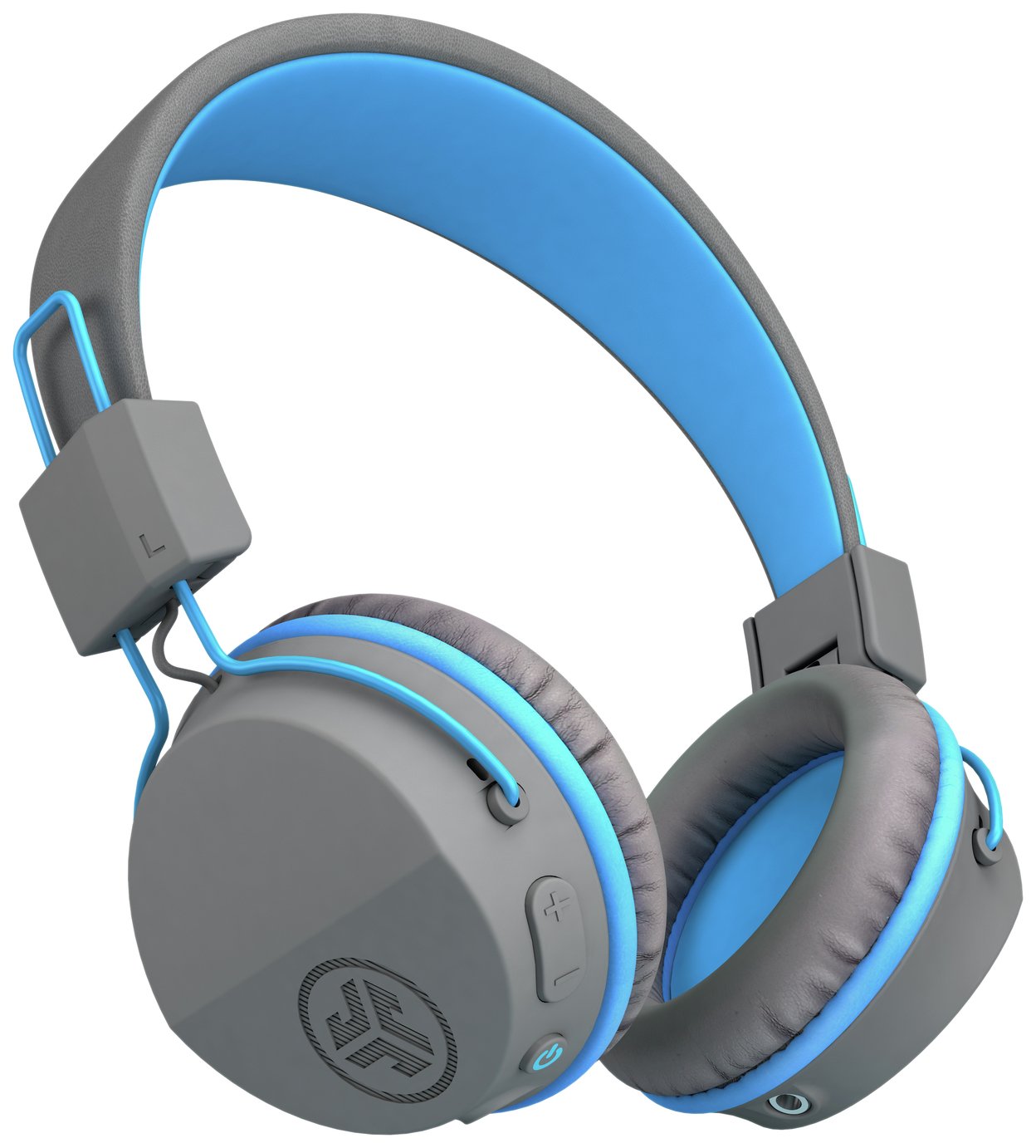 JLab JBuddies Kids Wireless Headphones - Grey/ Blue