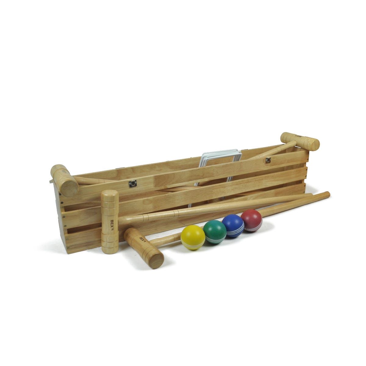 Bex Croquet Pro 4 Mallet & Wooden Box, none